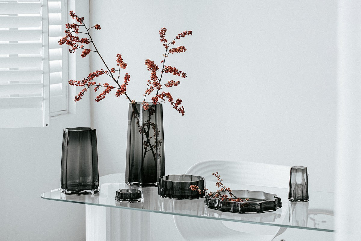 Kleine Luxusvase, moderner Klassiker, stilvolles Design.-3