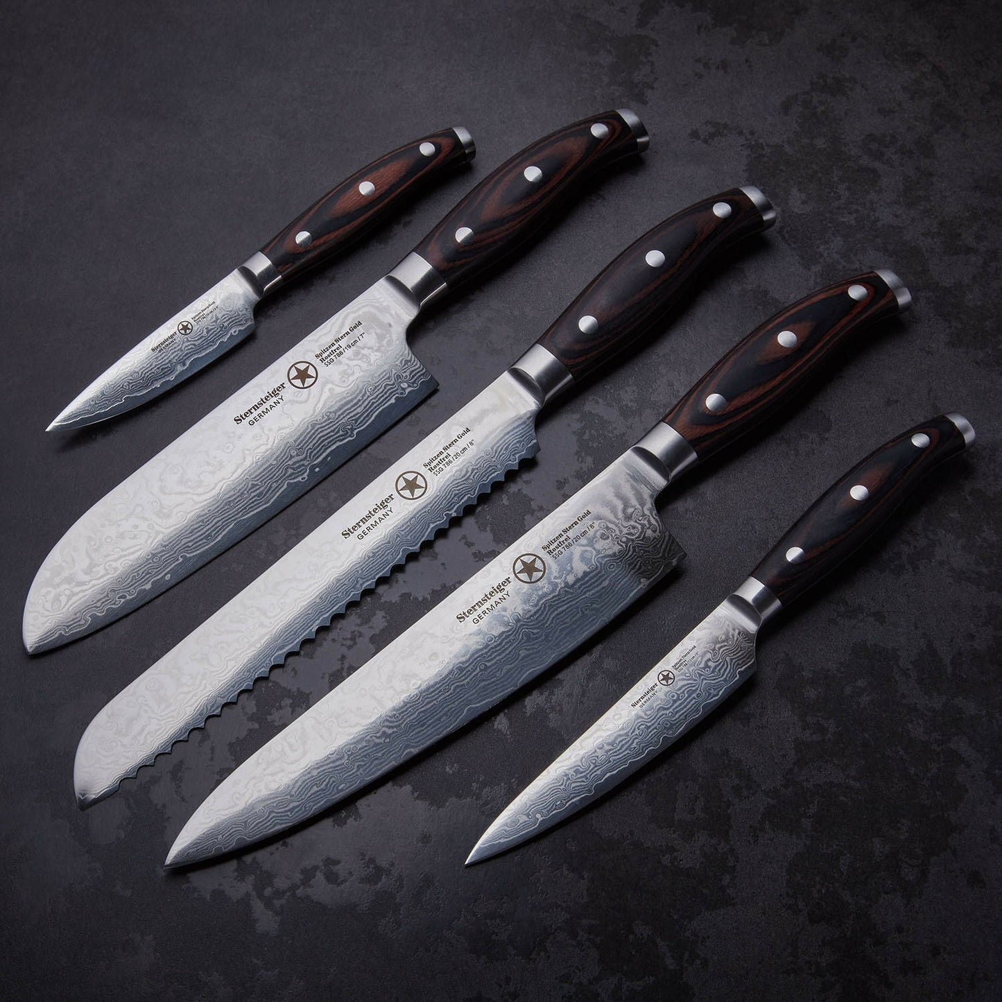 Sternsteiger | Damastmesser 7er-Set-1