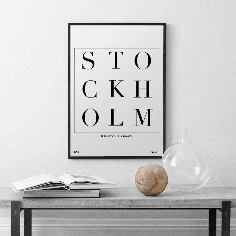Poster Städte Schwarz Weiß I Wandbilder Wohnzimmer & Schlafzimmer I Deko Print Bilder I ohne Rahmen-3