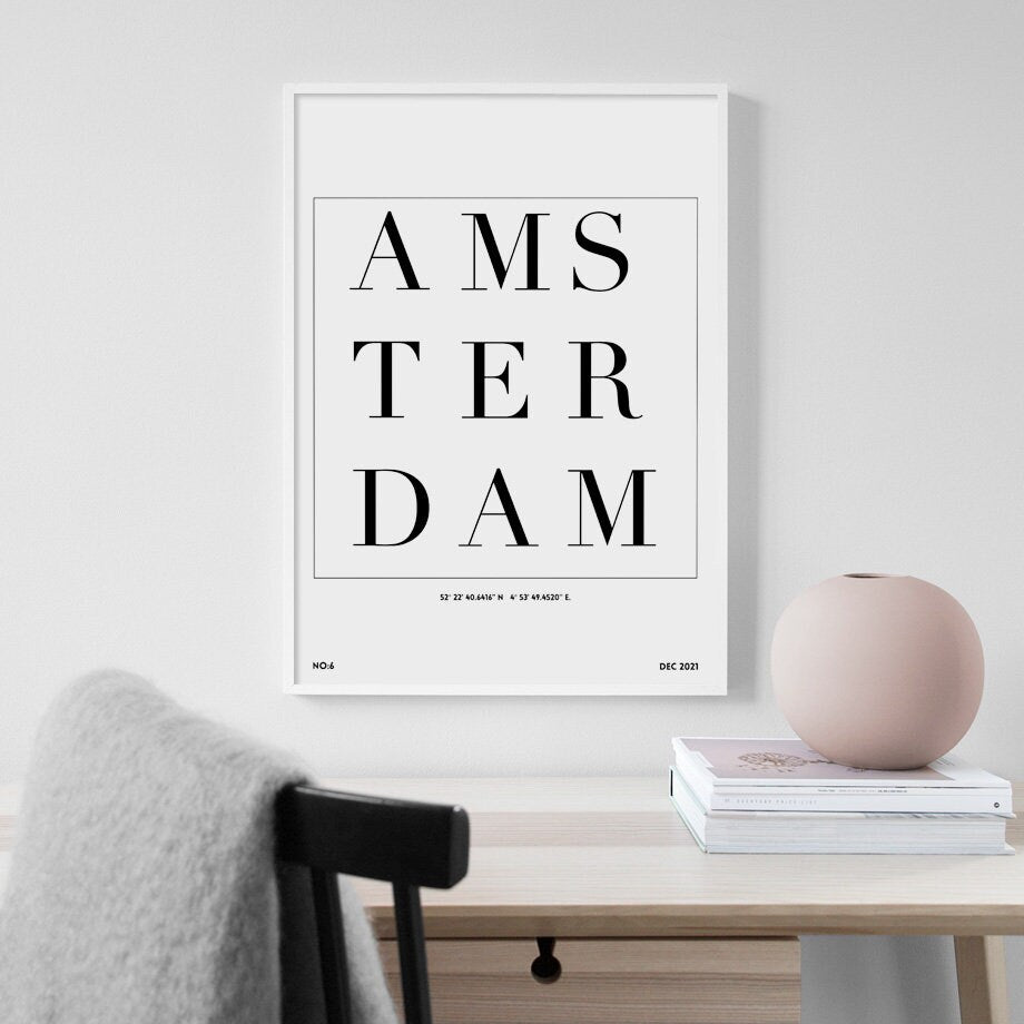 Poster Städte Schwarz Weiß I Wandbilder Wohnzimmer & Schlafzimmer I Deko Print Bilder I ohne Rahmen-2