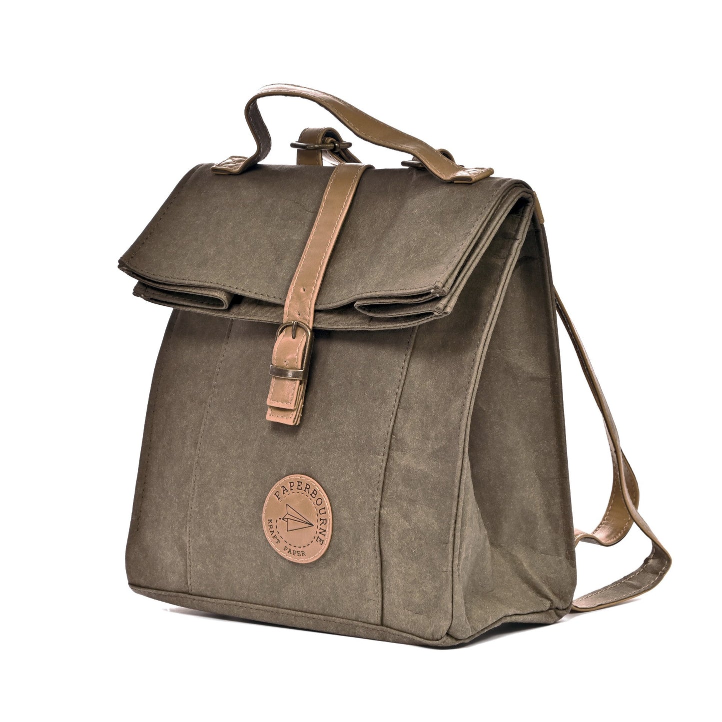 Luna - kraft paper backpack-1