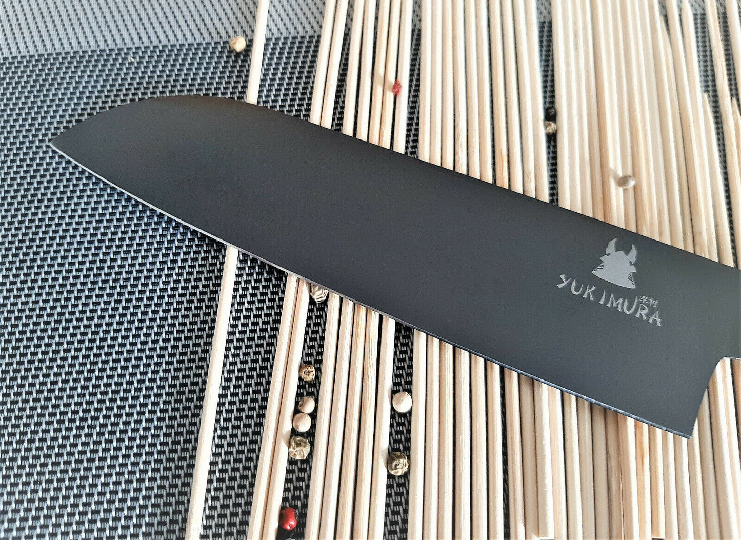 Santoko Messer mit Titanium-Beschichtung | Sternsteiger - Yukimura Kollektion-1
