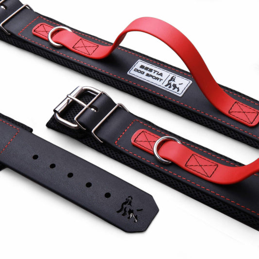 BESTIA DOG SPORT Rotgriff-Halsband-0