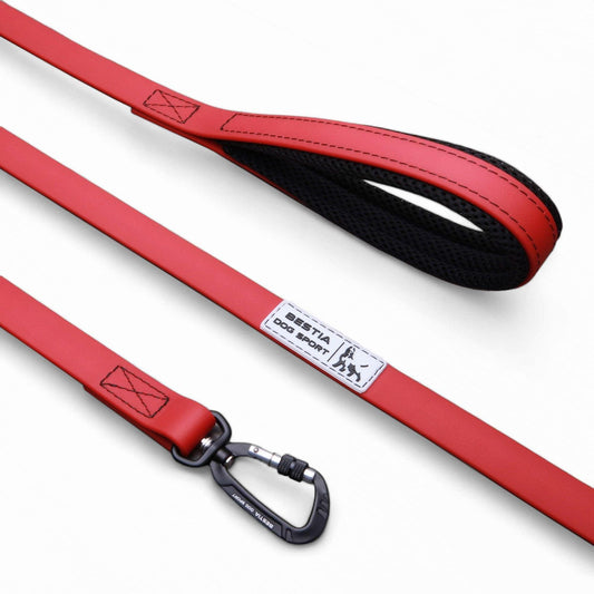 BESTIA DOG SPORT Taktische Leine Rot-0