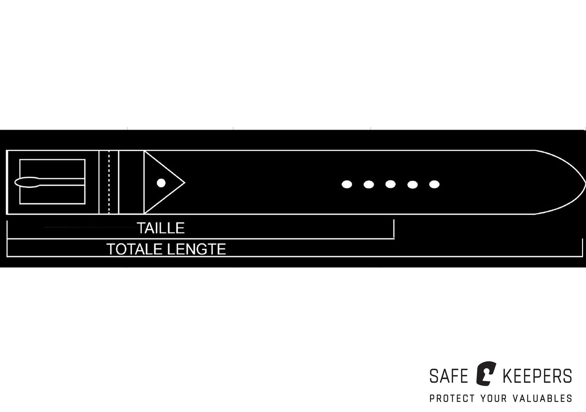 Riem Dames - 2 Cm Riem -  4 Stuks - Dames Riem - Riem Vrouw - Leer