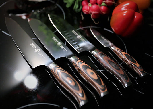 Kochmesser 4er-Set | Sternsteiger - Titanium Kollektion-0
