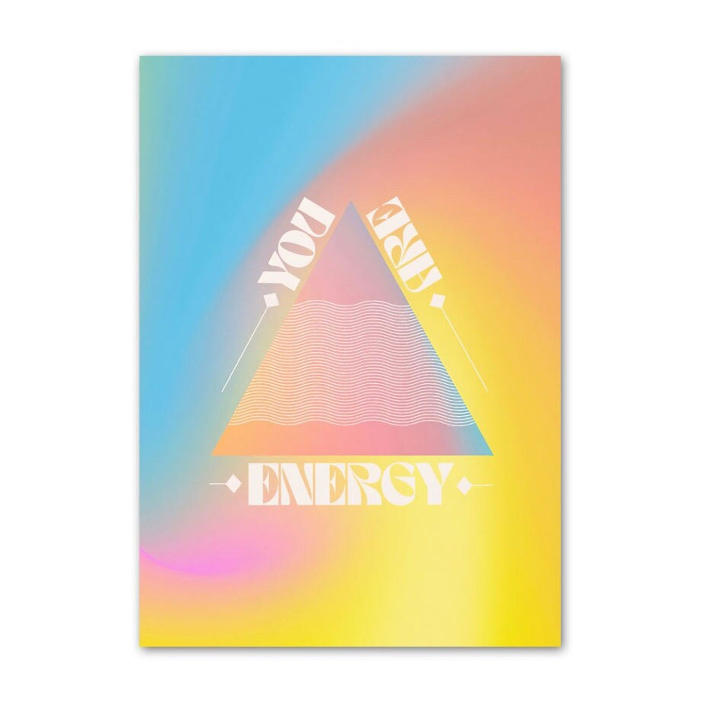 Poster Fokussieren, Gleichgewicht und Energie als Deko Print ohne Rahmen-5