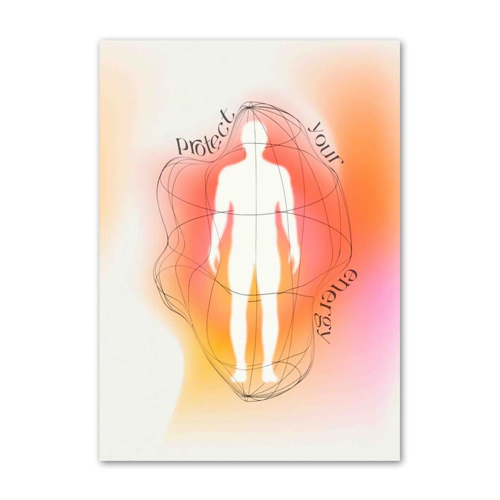 Poster Fokussieren, Gleichgewicht und Energie als Deko Print ohne Rahmen-2