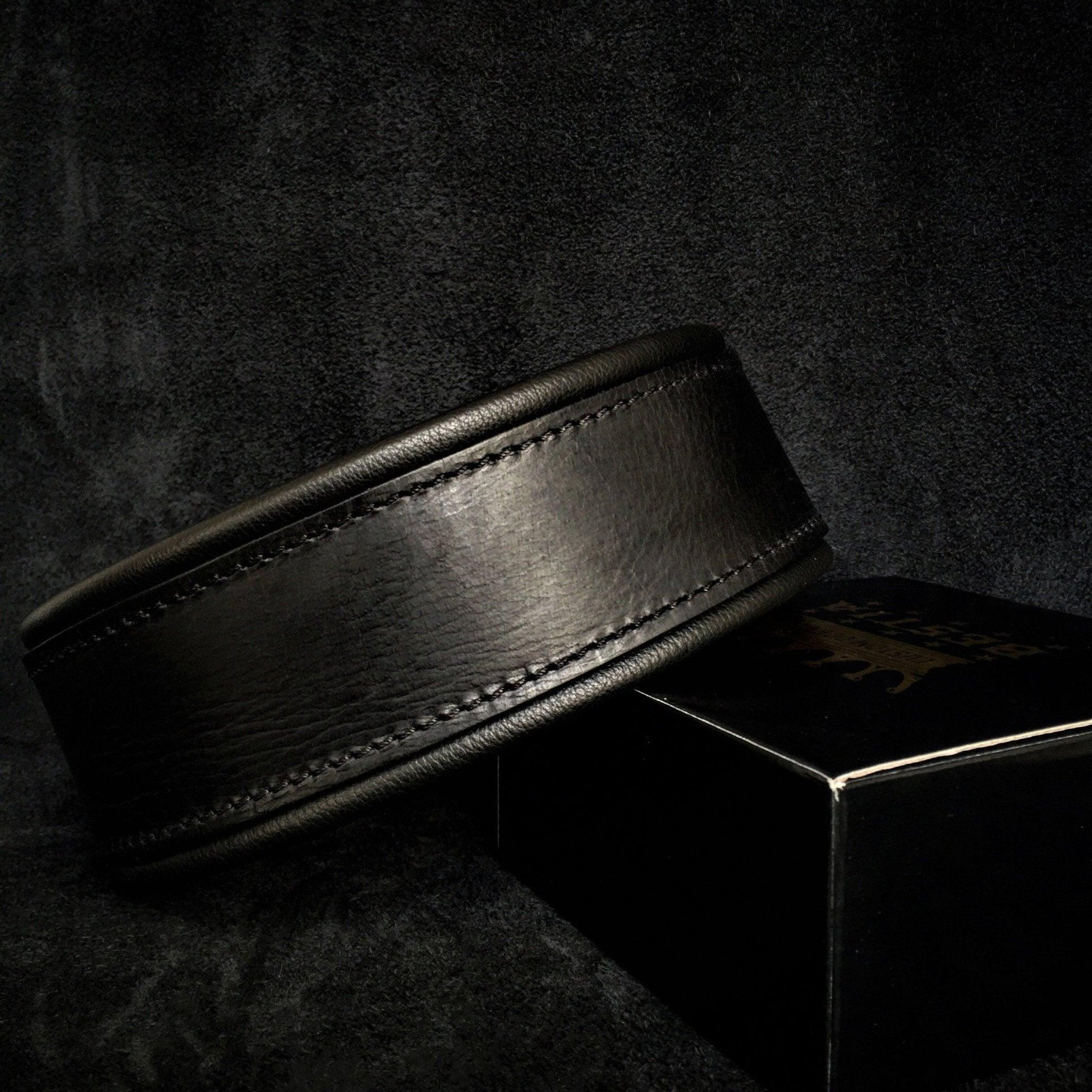 Einfaches „Style“ Halsband in Schwarz. Premium Qualität-0