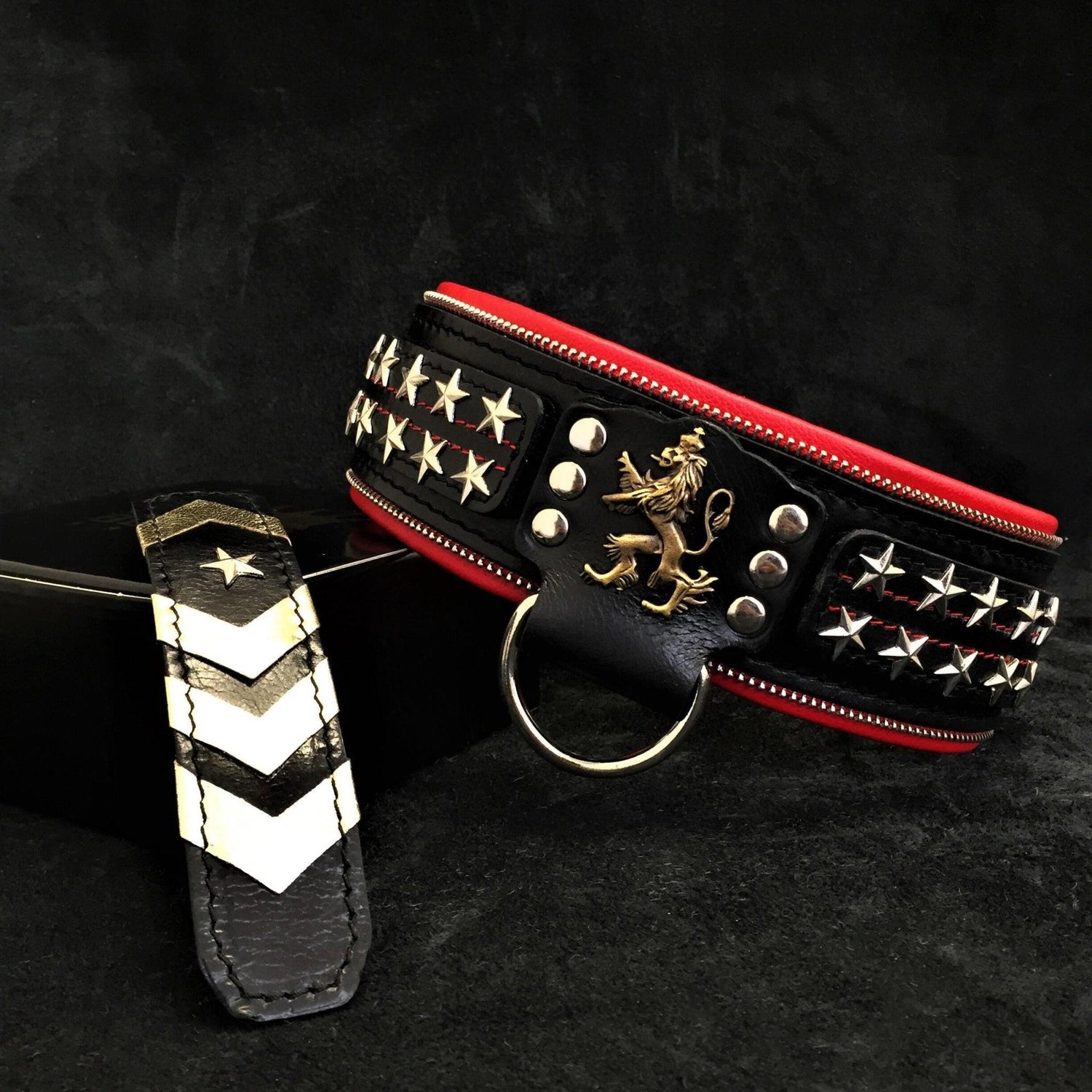 Das „General“ Lederhundehalsband-0